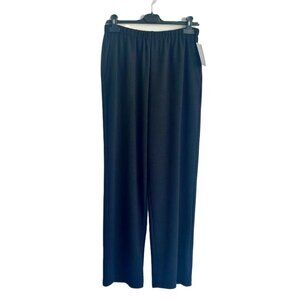 Chrisopher Calvin Quilted Black Pull on Pants